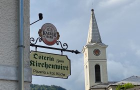 Close to the church - as the name suggests, © Osteria zum Kirchenwirt Close to the church - as the name suggests, © Osteria zum Kirchenwirt