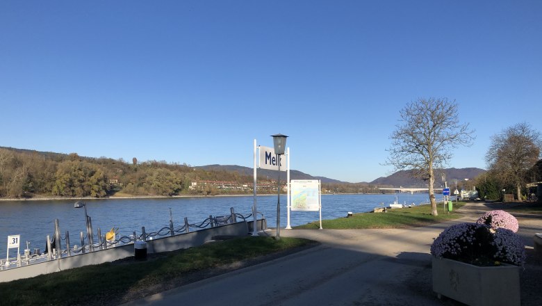 Landing stage no. 31 in Melk, © Donau NÖ Tourismus GmbH Landing stage no. 31 in Melk, © Donau NÖ Tourismus GmbH