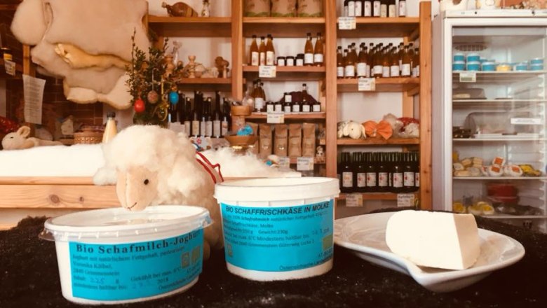 Farm store at the Kölbel organic sheep farm, © Kölbel Farm store at the Kölbel organic sheep farm, © Kölbel