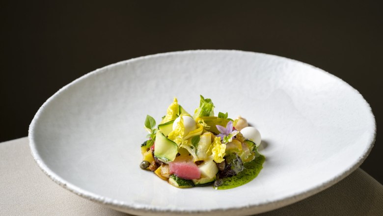 Exquisite food creation, © Landhaus Bacher Exquisite food creation, © Landhaus Bacher