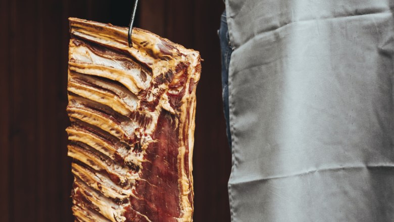 Fleisch aus eigener Schlachtung, © Niederösterreich Werbung/David Schreiber Fleisch aus eigener Schlachtung, © Niederösterreich Werbung/David Schreiber