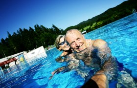 Mitterbach outdoor pool, © weinfranz.at Mitterbach outdoor pool, © weinfranz.at
