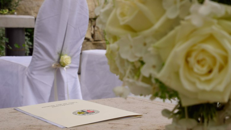 Wedding in the love garden, DIE GARTEN TULLN, © DIE GARTEN TULLN Wedding in the love garden, DIE GARTEN TULLN, © DIE GARTEN TULLN