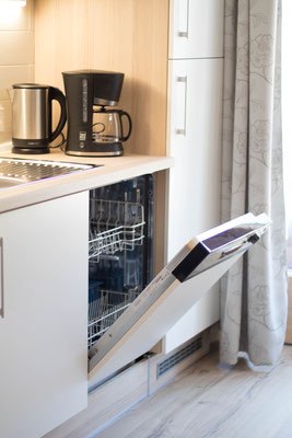 Kitchen of the Lange vacation apartment, © Ferienwohnung Lange Kitchen of the Lange vacation apartment, © Ferienwohnung Lange