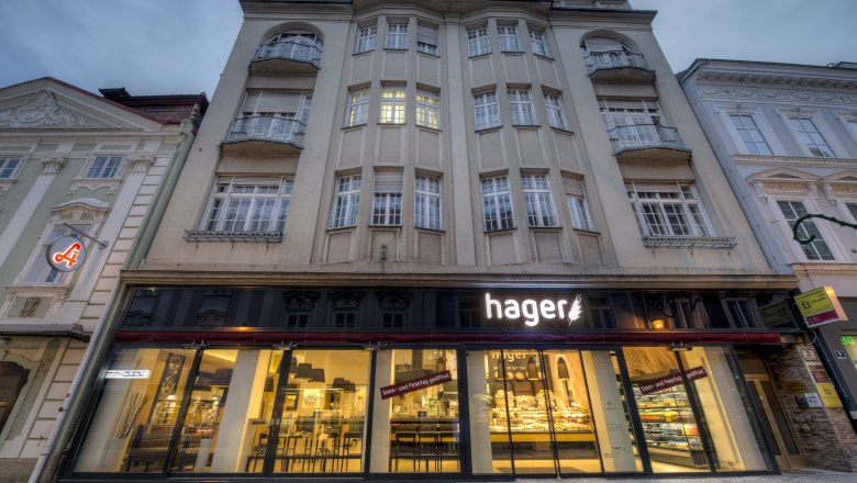 Bäckerei Hager in der Wiener Straße, © Bäckerei Hager Bäckerei Hager in der Wiener Straße, © Bäckerei Hager