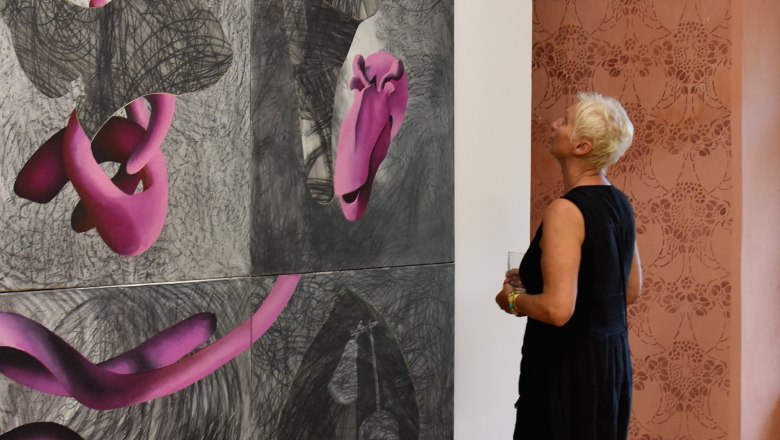 Exhibition view Manfred Schluderbacher, © Galerien Thayaland Exhibition view Manfred Schluderbacher, © Galerien Thayaland