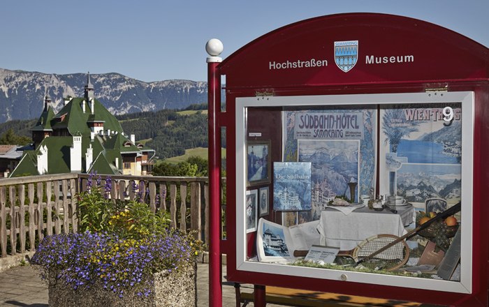 High Road Museum, © Wiener Alpen, Foto: Bene Croy High Road Museum, © Wiener Alpen, Foto: Bene Croy