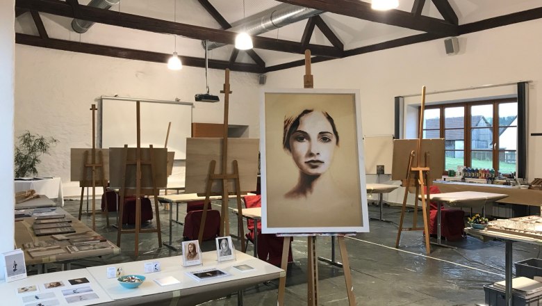 Pond room during a course, © akademie.Geras Pond room during a course, © akademie.Geras