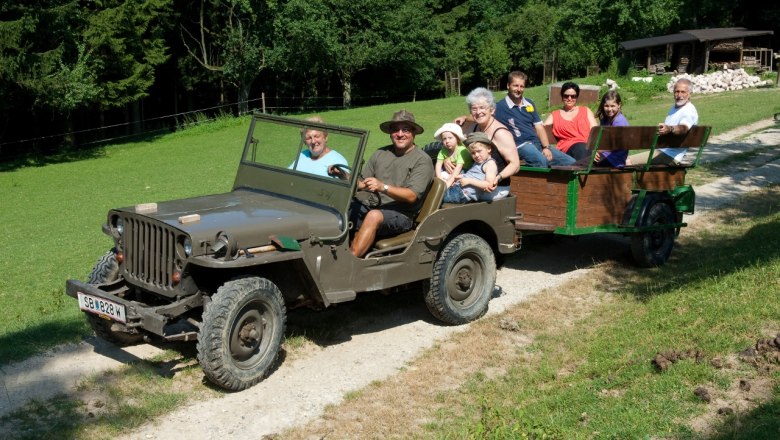 Szafari a vadas parkban, © Wildpark Hochriess Diestelberger Szafari a vadas parkban, © Wildpark Hochriess Diestelberger