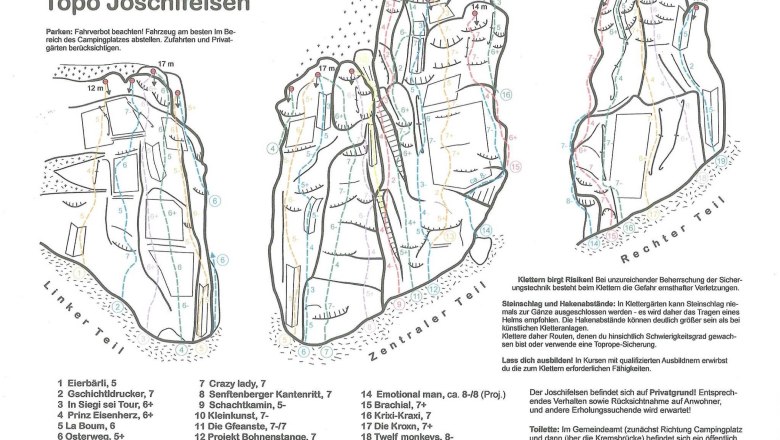 climbing wall senftenberg-topo, © Gemeinde Senftenberg climbing wall senftenberg-topo, © Gemeinde Senftenberg