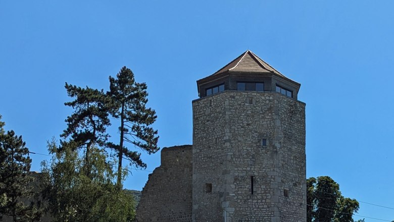 Water tower Hainburg/Danube, © Donau Niederösterreich, Daniela Wagner Water tower Hainburg/Danube, © Donau Niederösterreich, Daniela Wagner