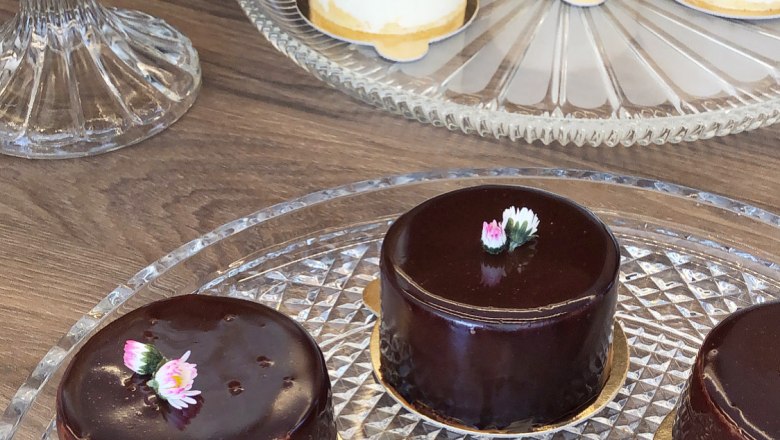 Dessert in the courtyard, © vierzigerhof Dessert in the courtyard, © vierzigerhof