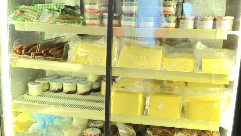 Dairy products and meat, © Gemeinde Schwarzenbach Dairy products and meat, © Gemeinde Schwarzenbach