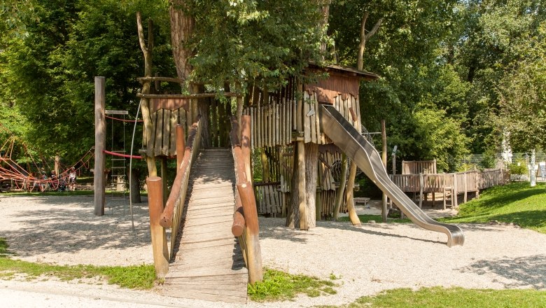 Adventure and nature playground, © Helmut Kail Adventure and nature playground, © Helmut Kail