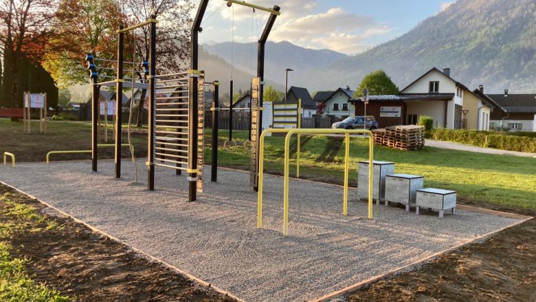 Generation meeting point Lunz am See on the school meadow, © Christian Paumann Generation meeting point Lunz am See on the school meadow, © Christian Paumann