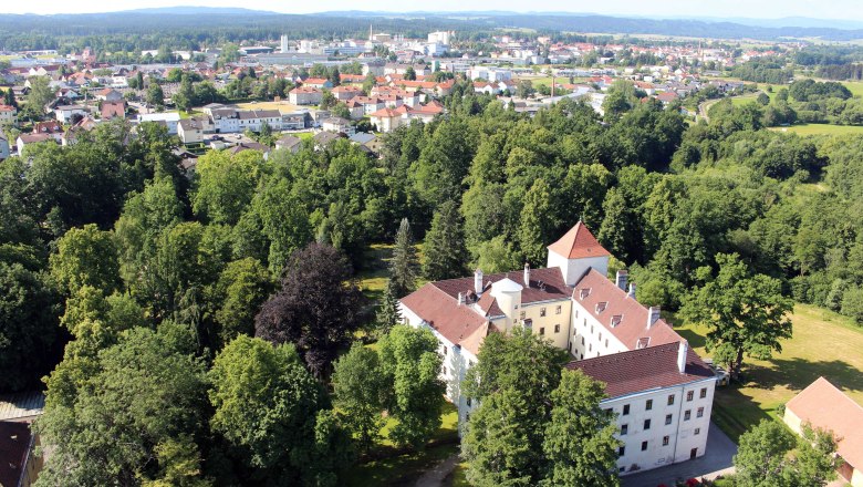 Castle park with Gmünd Castle, © Stadtgemeinde Gmünd Castle park with Gmünd Castle, © Stadtgemeinde Gmünd