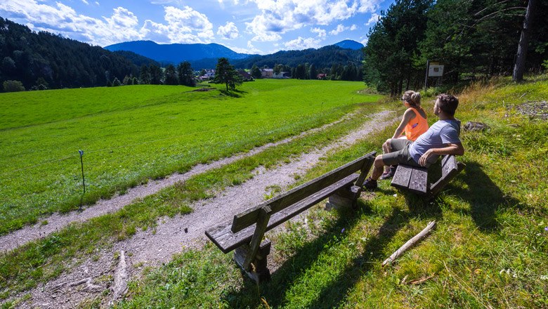 View of the area around Rohr, © Wiener Alpen, Christian Kremsl View of the area around Rohr, © Wiener Alpen, Christian Kremsl