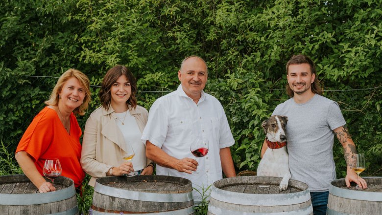 The Landauer-Gispergs, © Winzerhof Landauer Gisperg The Landauer-Gispergs, © Winzerhof Landauer Gisperg