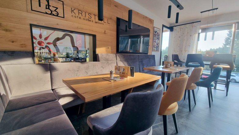 Sun garden at Café Kristall, © Café Pension Kristall Sun garden at Café Kristall, © Café Pension Kristall