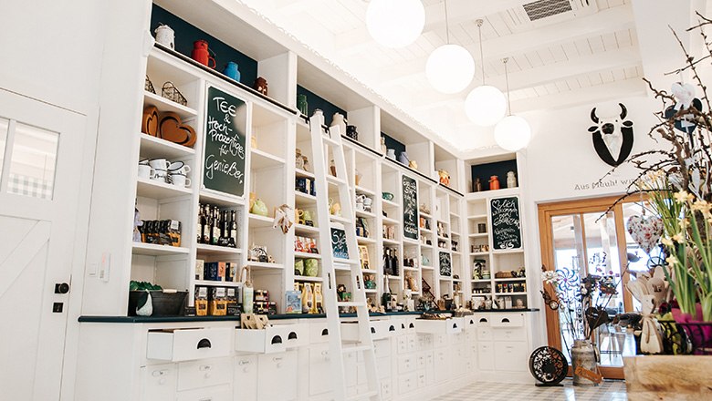 Eis-Greissler farm store inside, © Blochberger Eisproduktion GmbH Eis-Greissler farm store inside, © Blochberger Eisproduktion GmbH