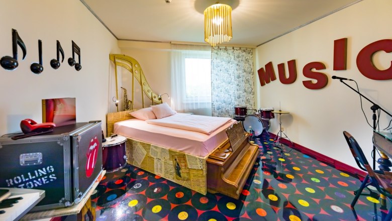 zeneszoba, © Boutiquehotel Freizeit-Tempel zeneszoba, © Boutiquehotel Freizeit-Tempel