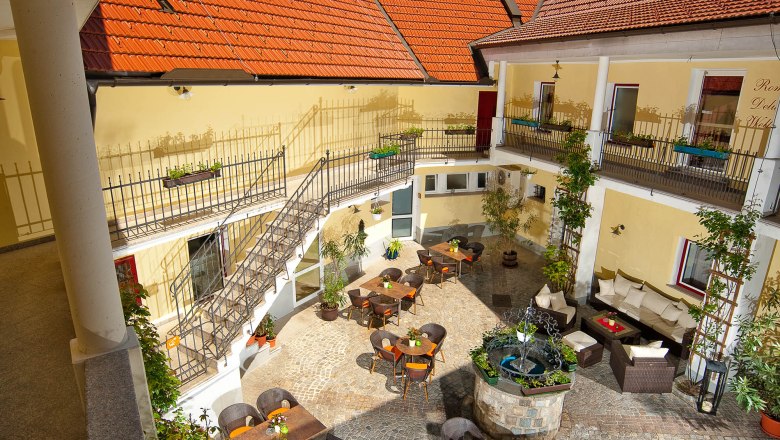 Inner courtyard Residence Wachau, © Residenz Wachau Inner courtyard Residence Wachau, © Residenz Wachau