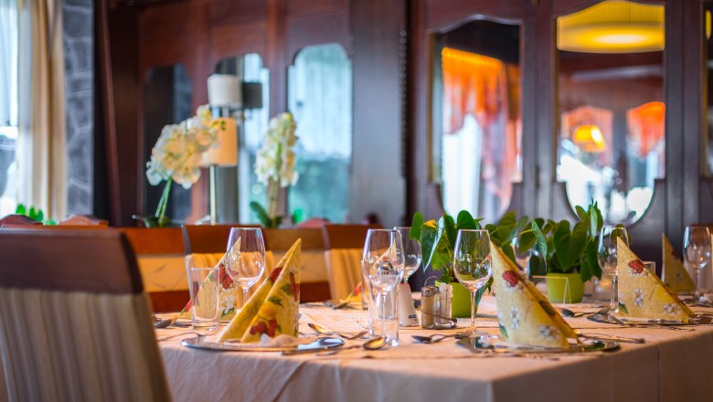 Dining room, © Wiener Alpen / Christian Kremsl Dining room, © Wiener Alpen / Christian Kremsl