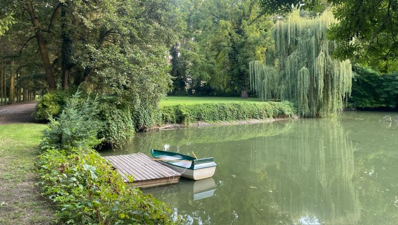 Garden pond, Margarethen am Moos event castle, © Veranstaltungsschloss Margarethen am Moos Garden pond, Margarethen am Moos event castle, © Veranstaltungsschloss Margarethen am Moos