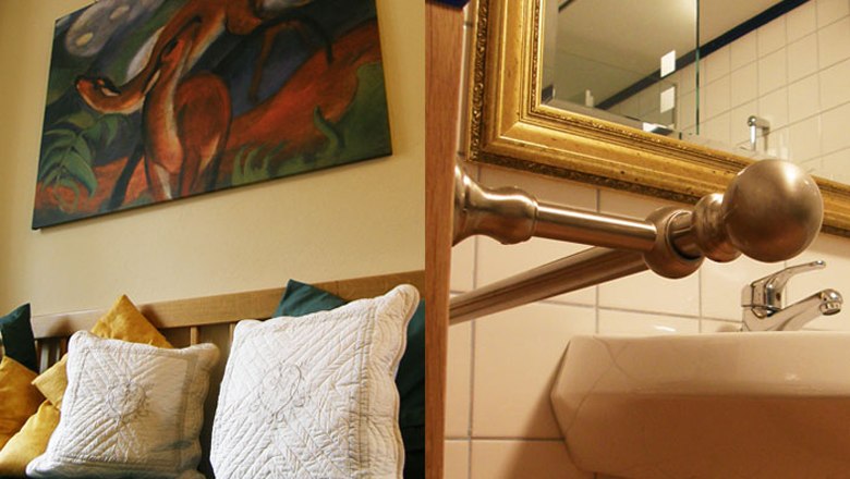 bedroom and bathroom, © Heidehof, Christian Schwingenschlögl bedroom and bathroom, © Heidehof, Christian Schwingenschlögl