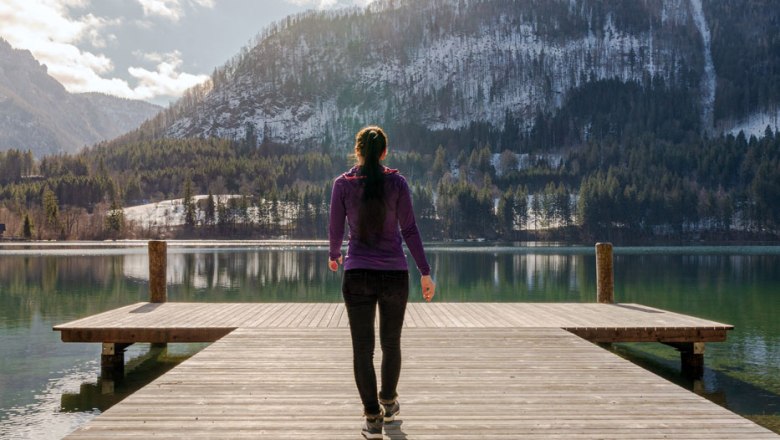 Erőt sugárzó hely a Lunzi-tónál, © Simone Populorum von Wherethejourneystarts Erőt sugárzó hely a Lunzi-tónál, © Simone Populorum von Wherethejourneystarts
