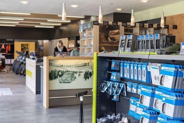 Store bike accessories ANKA, &copy; Ludwig Fahrnberger