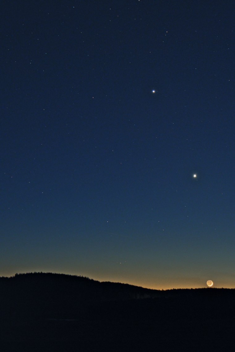 Nézze meg a Jupitert, a Vénuszt és a Holdat távcsővel., © Astronomisches Zentrum Martinsberg