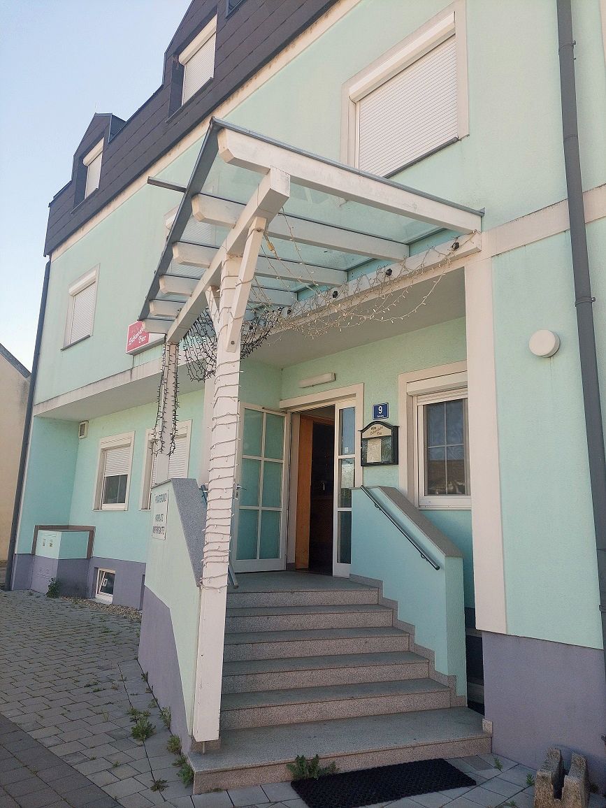 Bejárat lépcsővel Gasthof Schmied-Smolka 