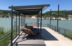 Krummnussbaum landing stage opposite the Maria Taferl basilica, &copy; Donau N&Ouml; Tourismus