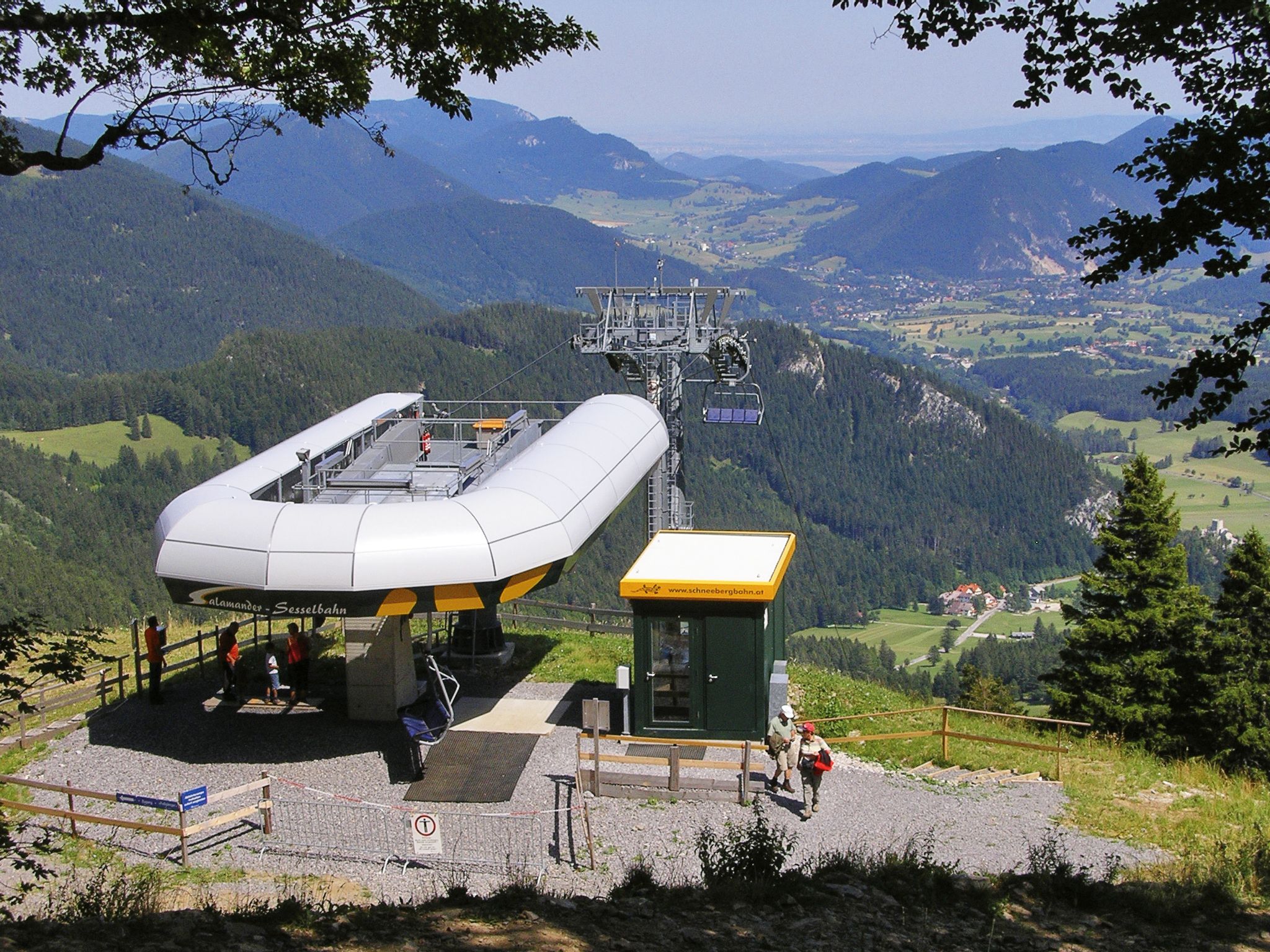 Bergstation - Schneeberg Sesselbahn