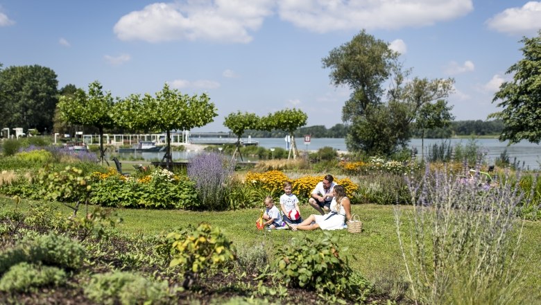Picnic on the banks of the Danube, &copy; Stadtgemeinde Tulln/Robert Herbst