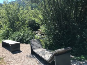 Rastplatz an der Kleinen Erlauf, &copy; Stefan Hackl, Eisenstra&szlig;e