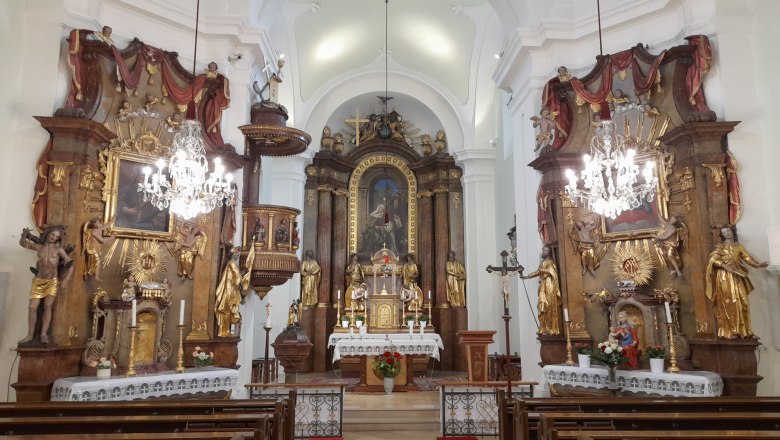 Chancel of St. Anna, &copy; Pfarre Blindenmarkt