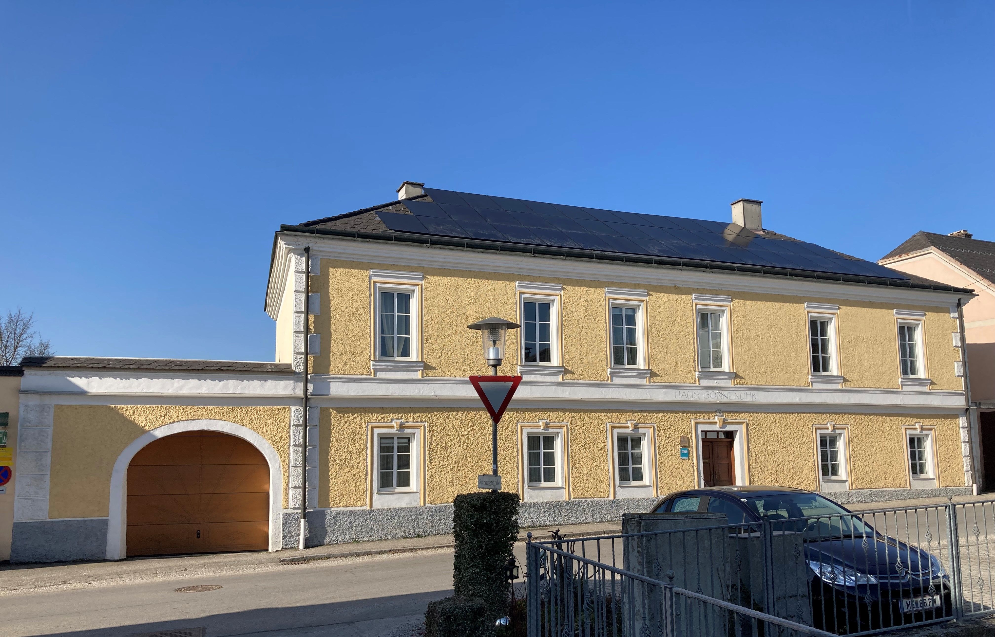 Kilátás a házra Badgasse