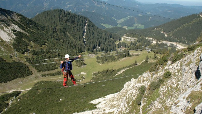 Via ferrata Hochkar, © Hochkar Bergbahnen