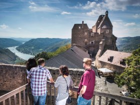 Ausblick von der Burgruine Aggstein, &copy; Donau N&Ouml; Tourismus/Daniela Matejschek