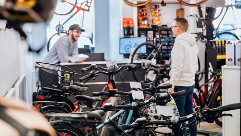 In the store, &copy; sgrafit bike