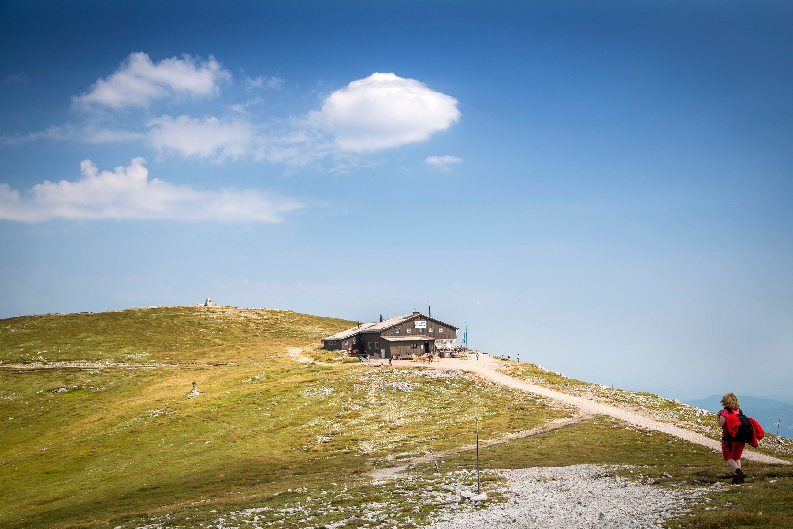 Blickplatz Fischerhütte Schneeberg