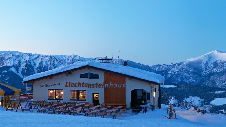 Liechtensteinhaus, © Wiener Alpen, Foto: Franz Zwickl