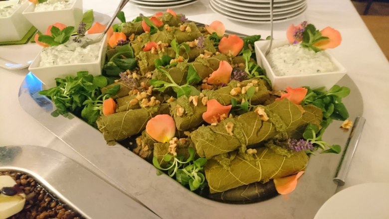 Stuffed vine leaves, &copy; I.R.