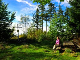 Rast am Gipfel Dunkelstein, &copy; Region Dunkelsteinerwald