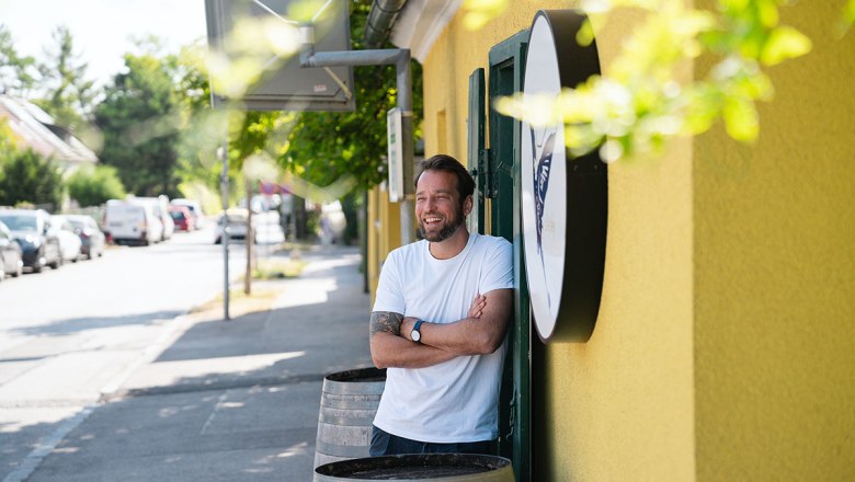 Johannes Ley - Host at Allerley, © Wienerwald Tourismus/Unleashed.at