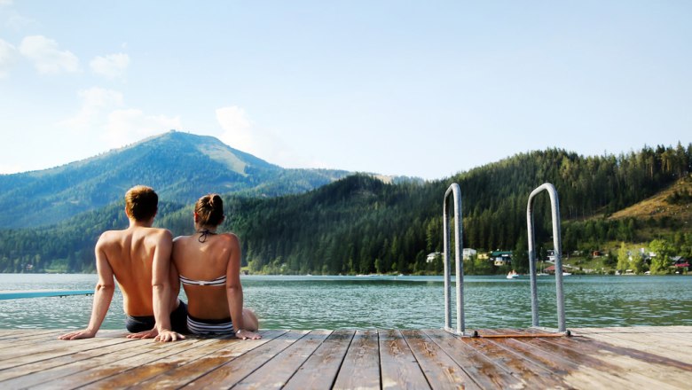 Relaxing at Lake Erlaufsee, © weinfranz.at