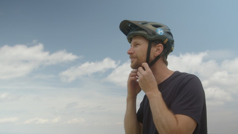 Philip a kerékpározás iránti szenvedélye nyomvonaltervezővé tette., © Christoph Schramm