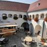 Inner courtyard with restaurant, &copy; vierzigerhof
